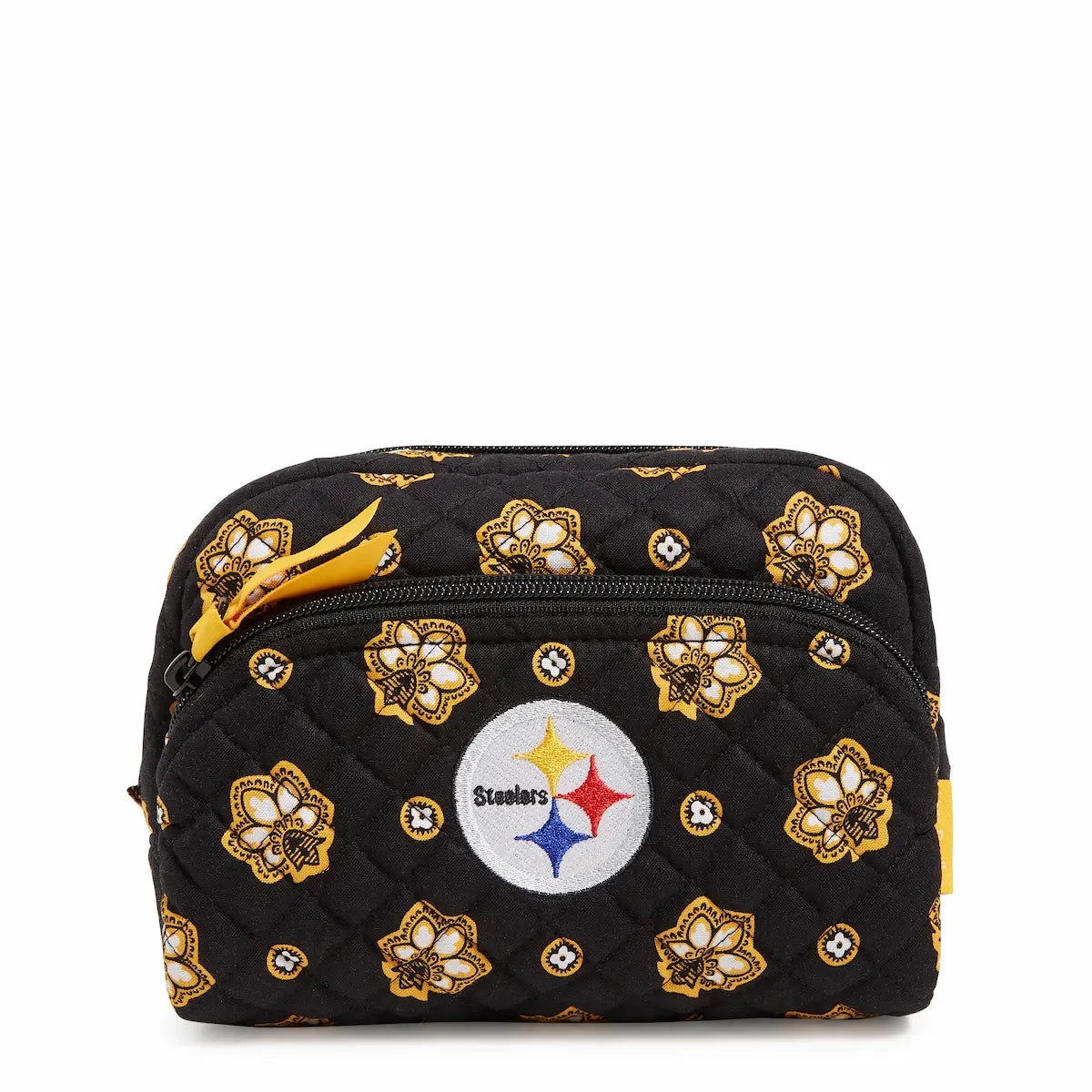 Vera Bradley NFL Medium Cosmetic Bag - PITTSBURGH STEELERS