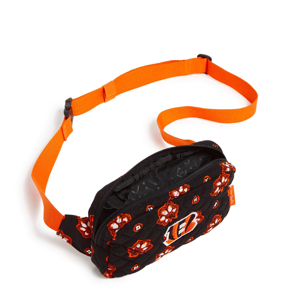 Vera Bradley Cincinnati Bengals Mini Belt Bag, from Vera Bradley NFL collection.