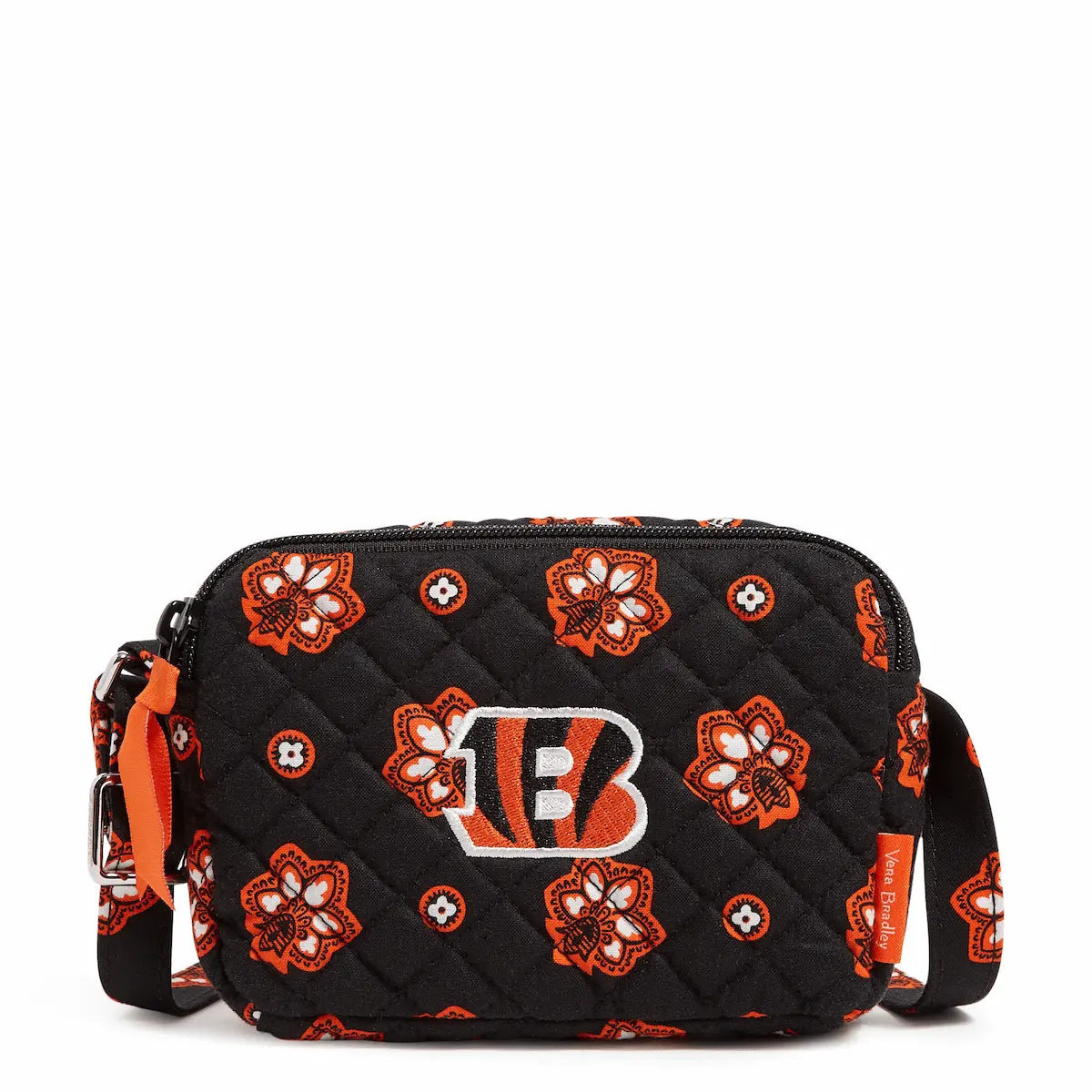 Vera Bradley NFL RFID Small Stadium Crossbody - CINCINNATI BENGALS