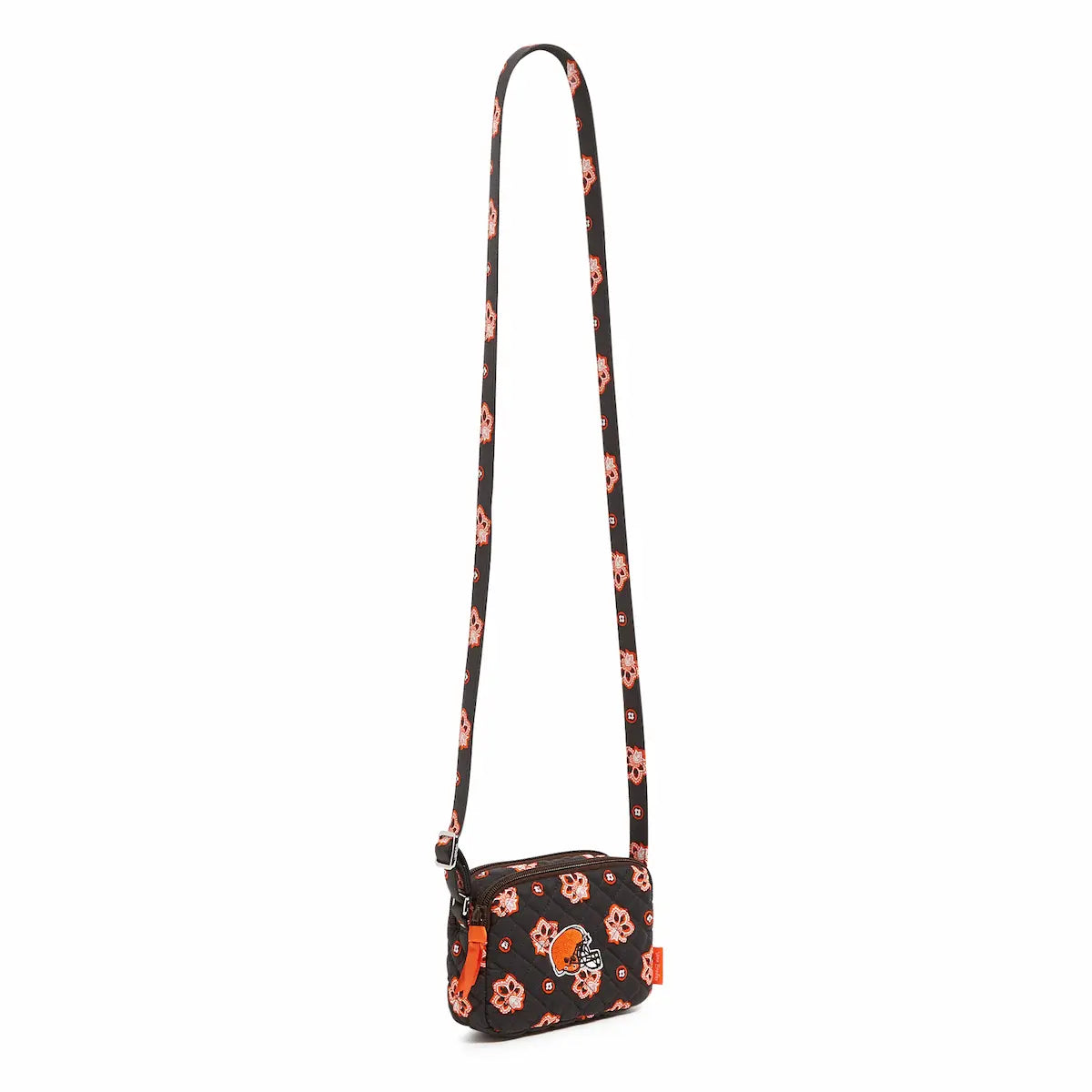 Vera Bradley NFL RFID Small Stadium Crossbody - CLEVELAND BROWNS