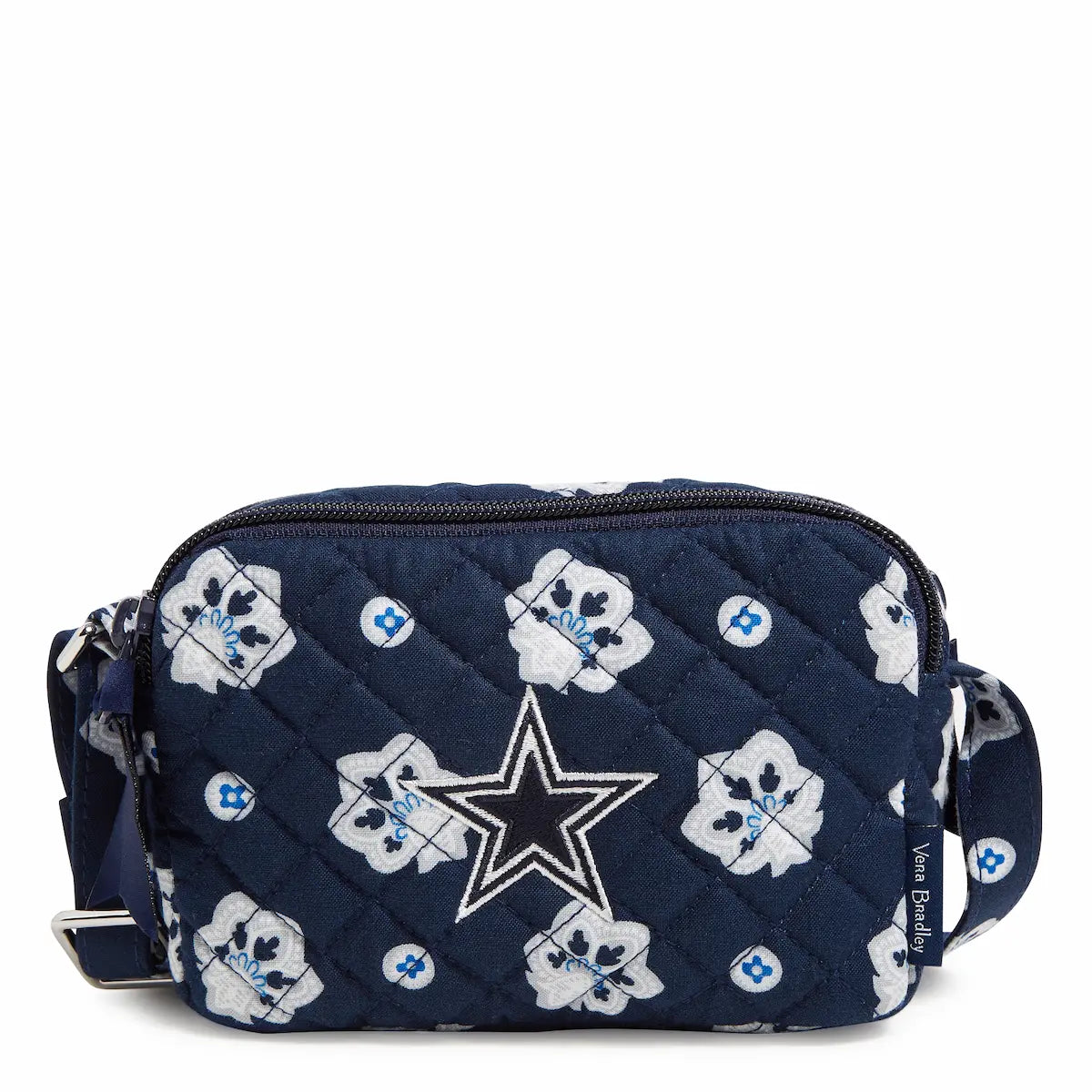 Vera Bradley NFL RFID Small Stadium Crossbody - DALLAS COWBOYS