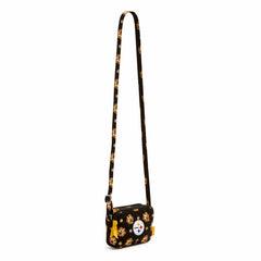 Vera Bradley NFL RFID Small Stadium Crossbody - PITTSBURGH STEELERS