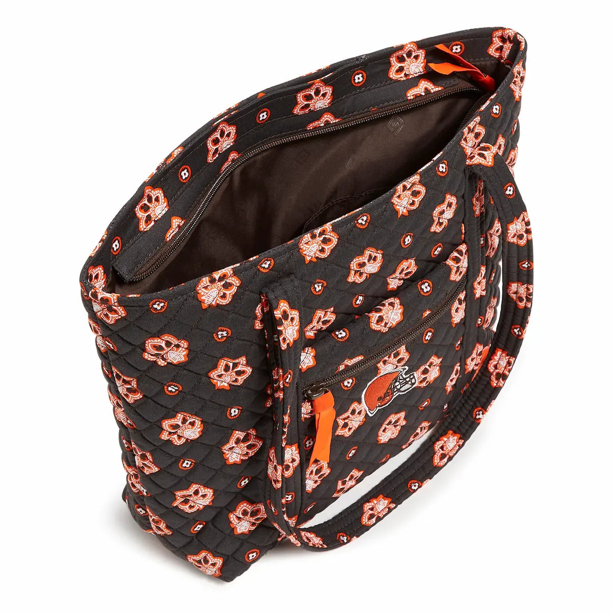 Vera Bradley NFL Small Vera Tote - CLEVELAND BROWNS