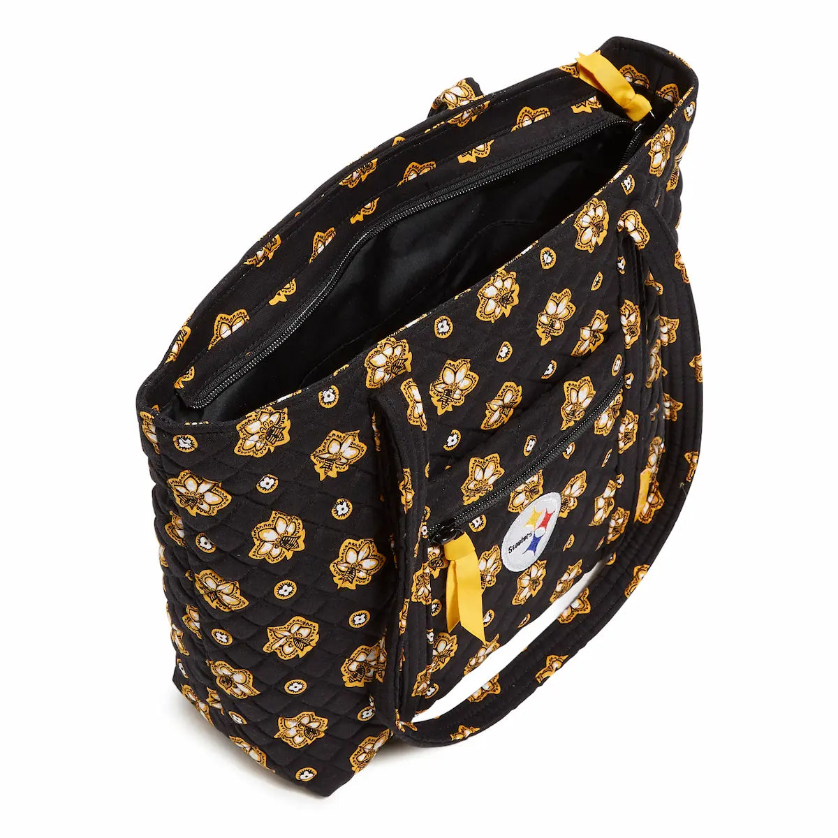 Vera Bradley NFL Small Vera Tote - PITTSBURGH STEELERS