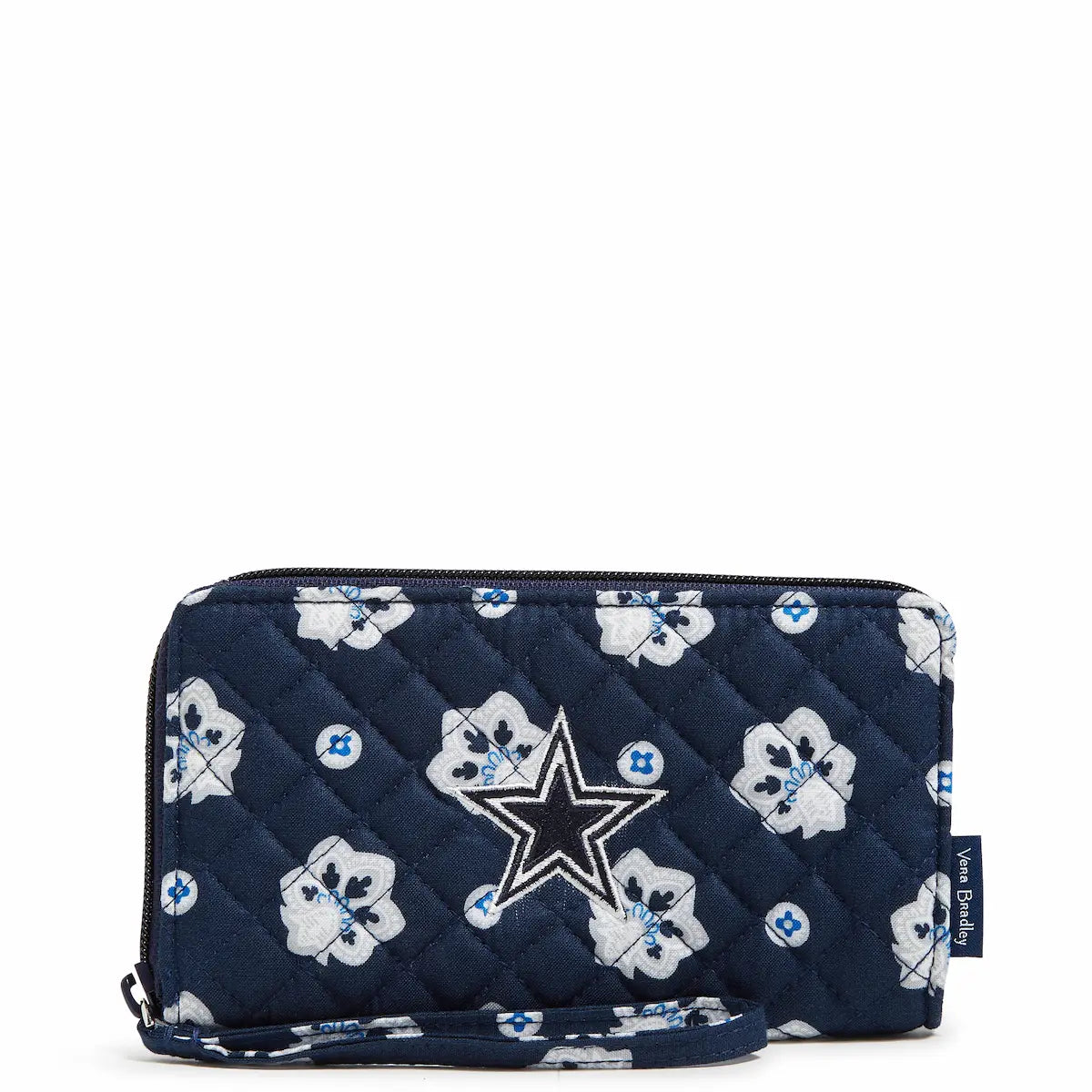 Vera Bradly NFL RFID Front Zip Wristlet - DALLAS COWBOYS