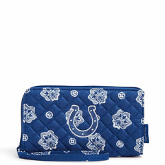 Vera Bradly NFL RFID Front Zip Wristlet - INDIANAPOLIS COLTS