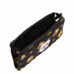 Vera Bradly NFL RFID Front Zip Wristlet - PITTSBURGH STEELERS