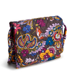 From Vera Bradley New Day comes the Baird Hipster Bag in pattern Colorful Bouquet.