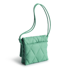 A beryl green color Vera Bradley hipster crossbody bag. From Vera Bradley New Day.