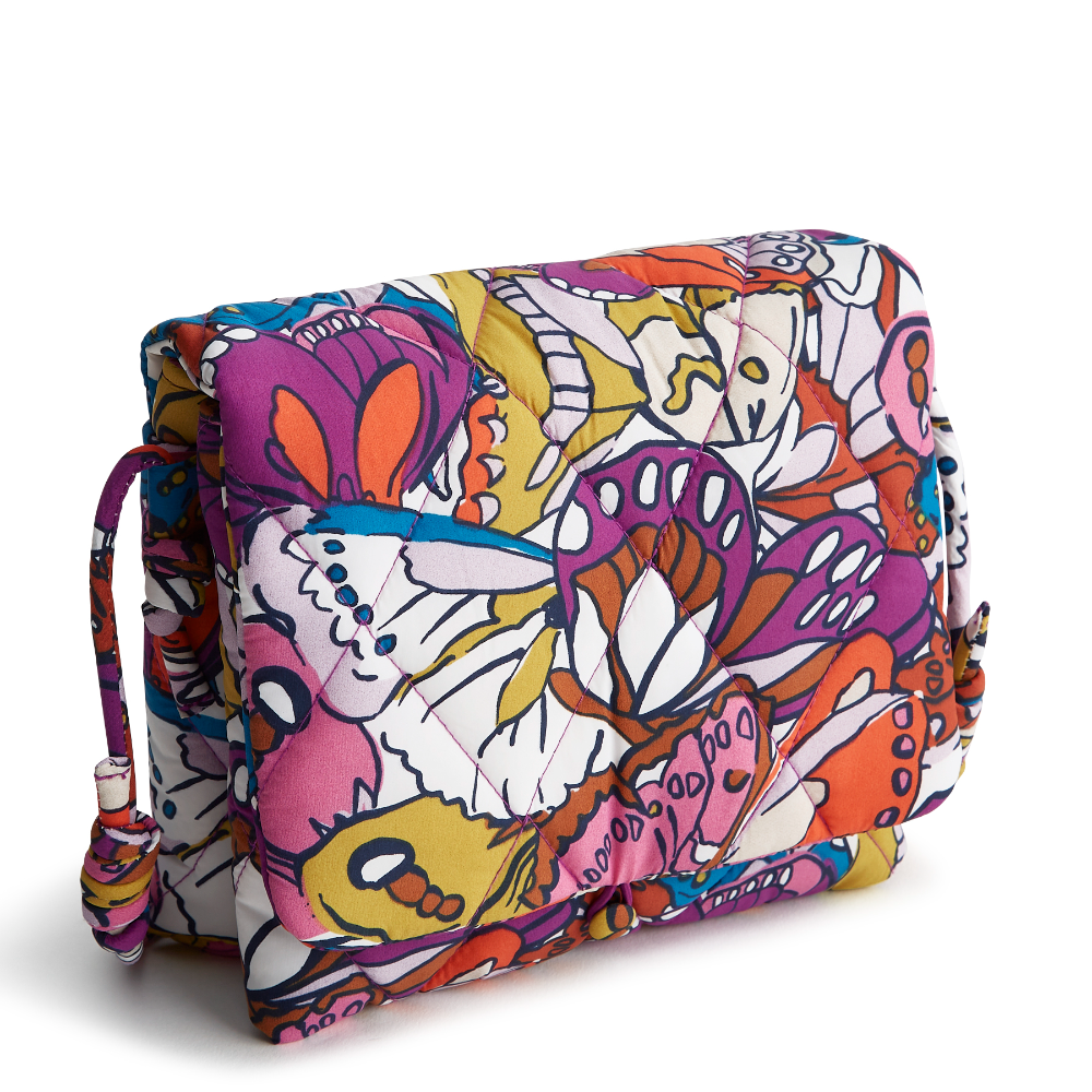 A flutter pattern color Vera Bradley hipster crossbody bag. From Vera Bradley New Day.