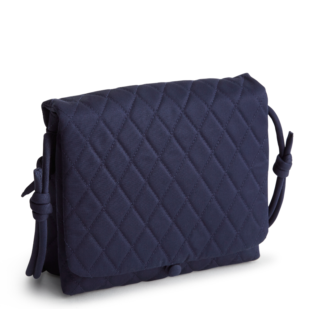 From Vera Bradley New Day comes the Baird Hipster Bag in pattern Peacoat.