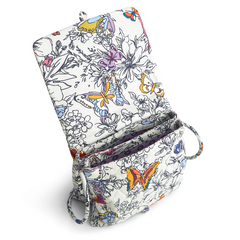 From Vera Bradley New Day comes the Baird Hipster Bag in pattern Wing + Bloom.