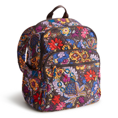 The new Vera Bradley New Day Bancroft backpack in pattern Colorful Bouquet.