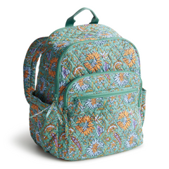 The new Vera Bradley New Day Bancroft backpack in pattern Gemstone Paisley.