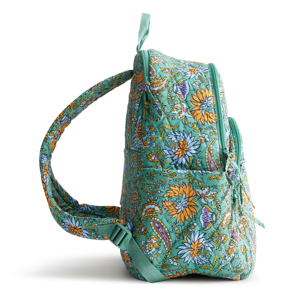 The new Vera Bradley New Day Bancroft backpack in pattern Gemstone Paisley.