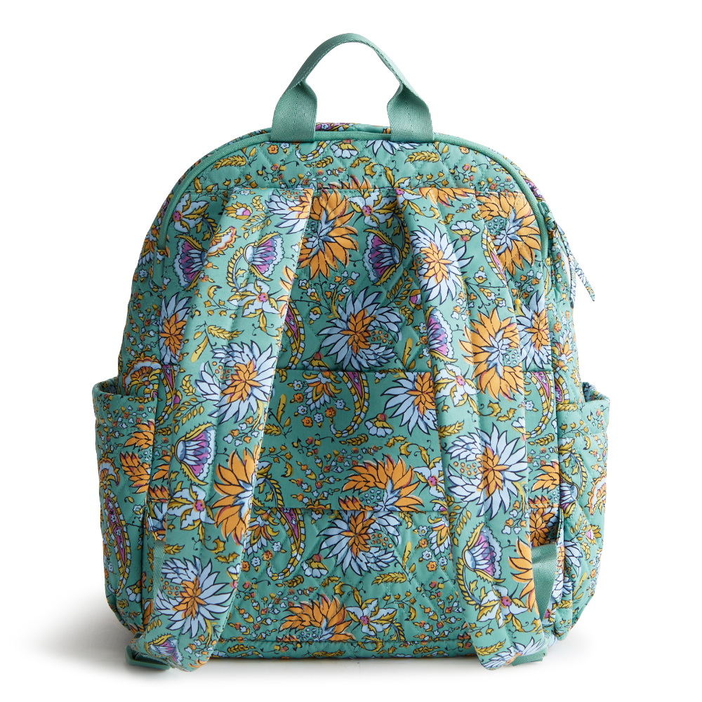 The new Vera Bradley New Day Bancroft backpack in pattern Gemstone Paisley.