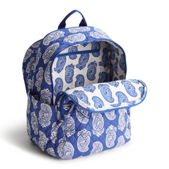 The new Vera Bradley New Day Bancroft backpack in pattern Iconic Paisley Deep Undermarine.