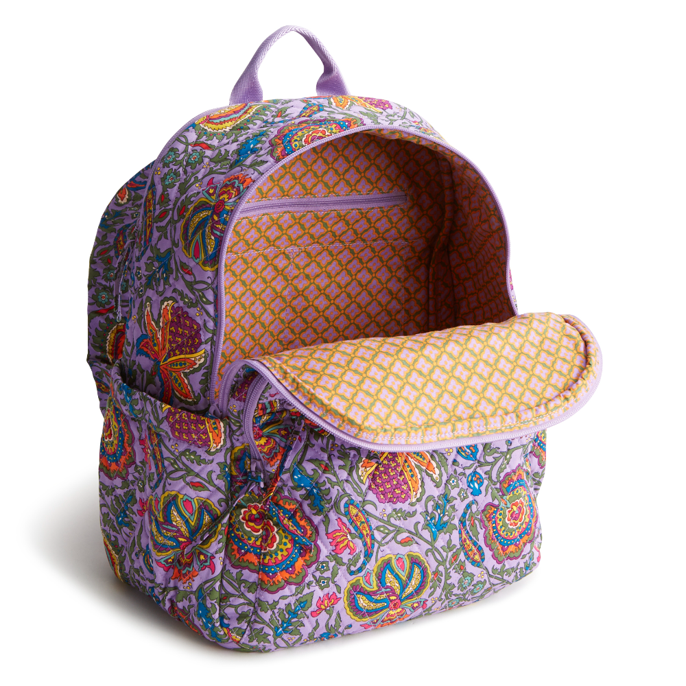 The new Vera Bradley New Day Bancroft backpack in pattern Marrakesh.