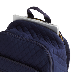 The new Vera Bradley New Day Bancroft backpack in pattern Peacoat.