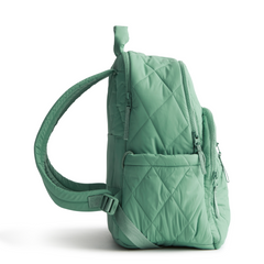 A Vera Bradley Backpack designed from Nylon in the Vera Bradley New Day pattern Beryl Green.