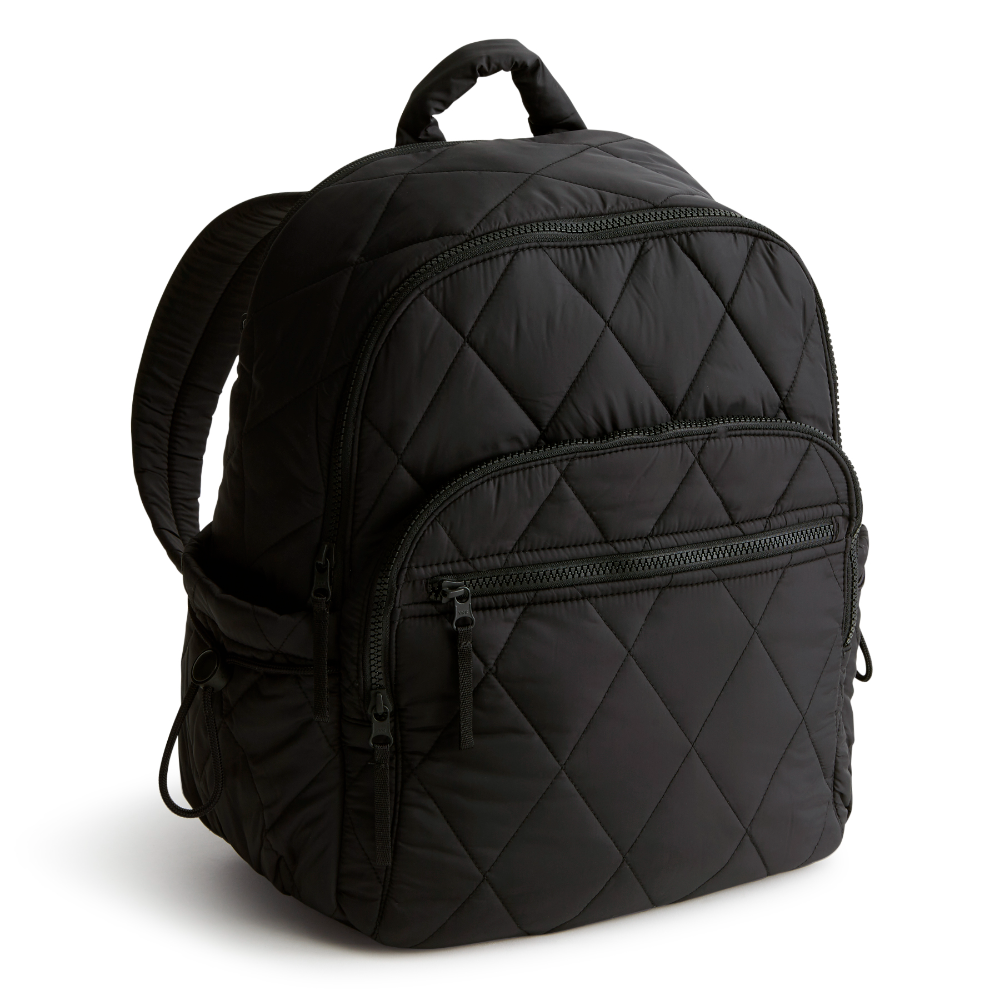 A Vera Bradley Backpack designed from Nylon in the Vera Bradley New Day pattern Moonless Night.