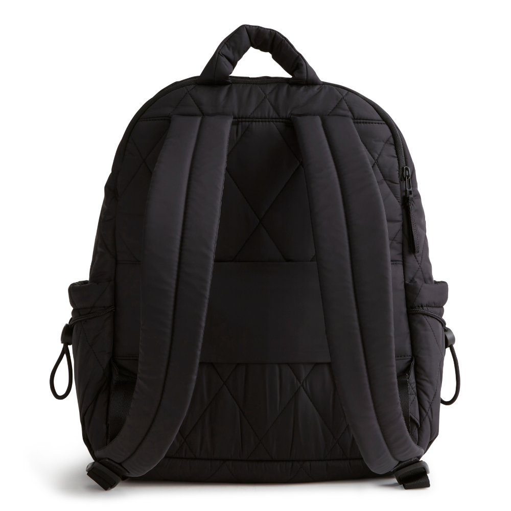 A Vera Bradley Backpack designed from Nylon in the Vera Bradley New Day pattern Moonless Night.