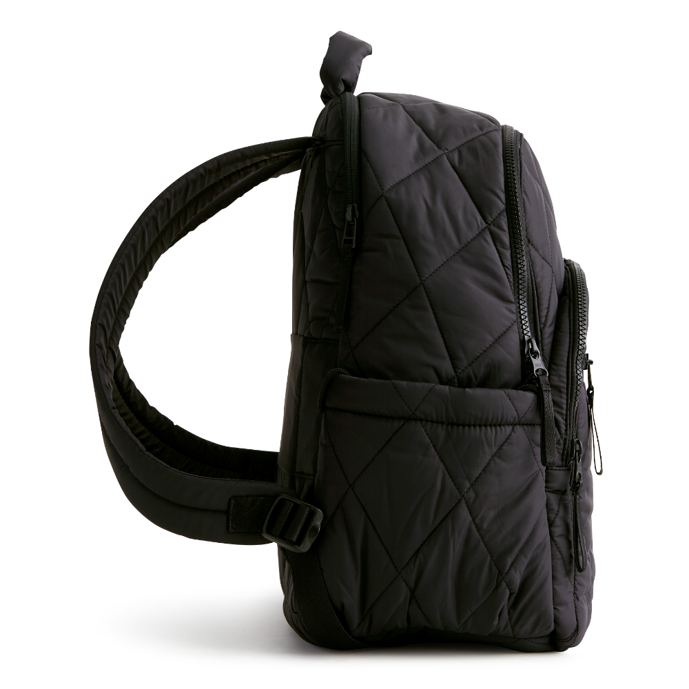 A Vera Bradley Backpack designed from Nylon in the Vera Bradley New Day pattern Moonless Night.