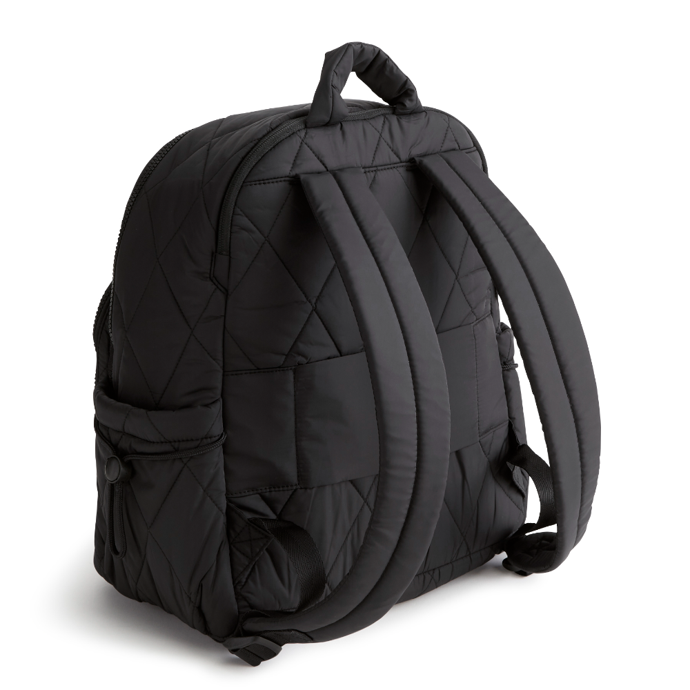 A Vera Bradley Backpack designed from Nylon in the Vera Bradley New Day pattern Moonless Night.