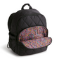 A Vera Bradley Backpack designed from Nylon in the Vera Bradley New Day pattern Moonless Night.