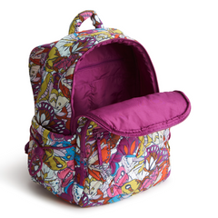 A Vera Bradley Backpack designed from Nylon in the Vera Bradley New Day pattern Flutter.