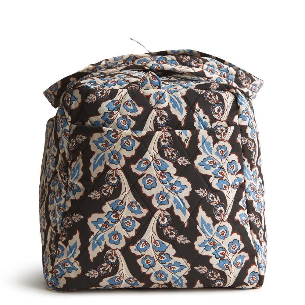 New Vera Bradley duffel bag in the color black and white.