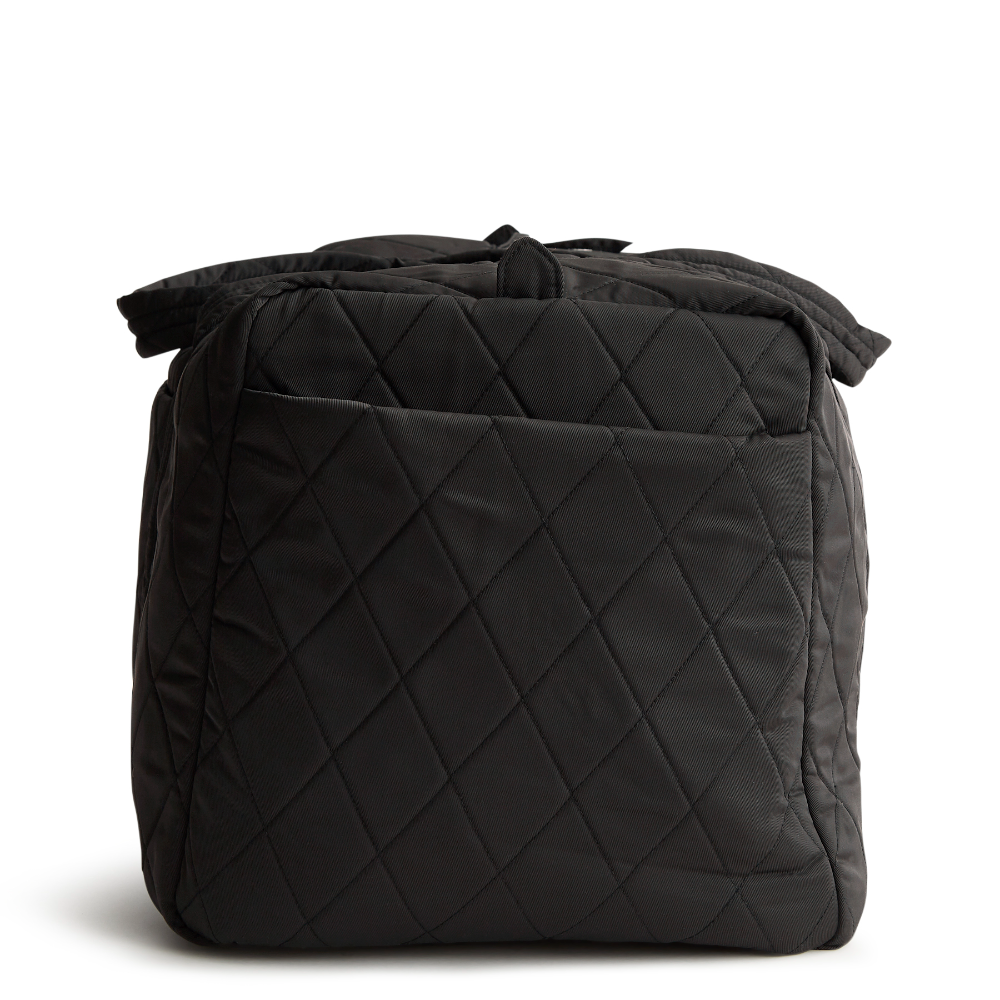 New Vera Bradley duffel bag in the color black.