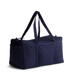 New Vera Bradley duffel bag in the color navy blue.