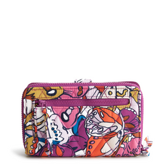 Vera Bradley New Day Tab Wallet in the Pattern: Flutter.