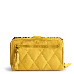 Vera Bradley New Day Tab Wallet in the Pattern: Golden Olive.