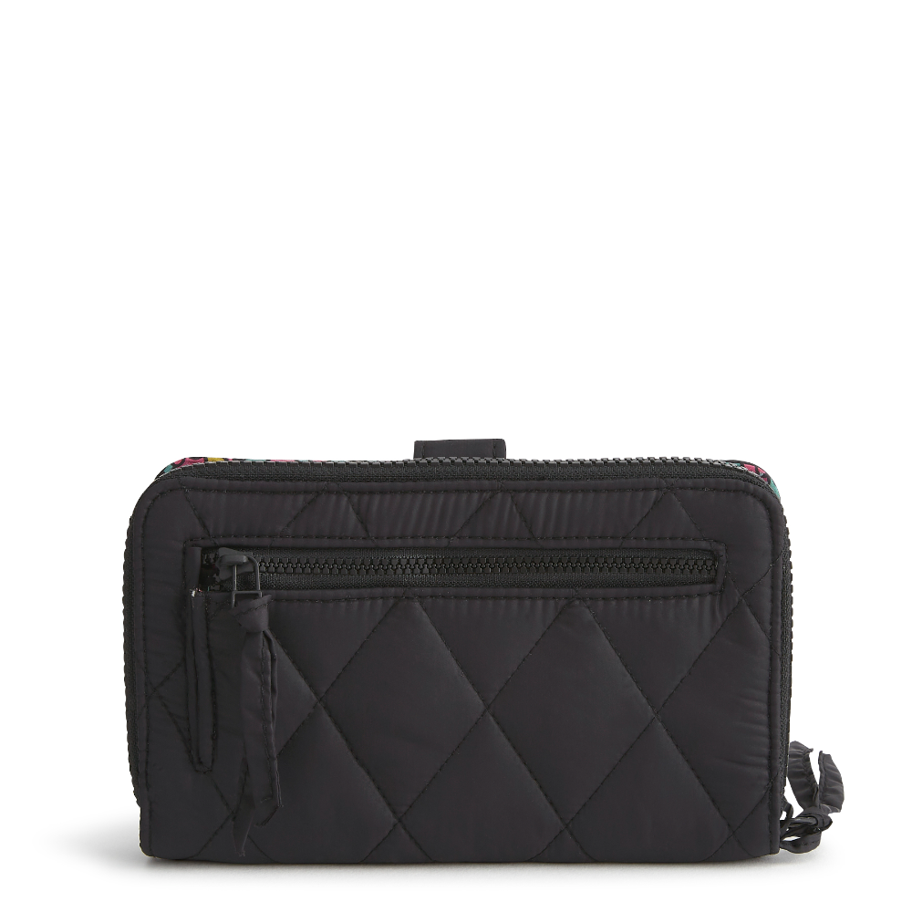 Vera Bradley New Day Tab Wallet in the Pattern: Moonless Night.