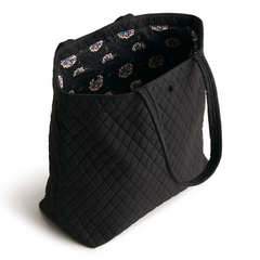 An original tote bag from Vera Bradley designed out of cotton gabardine. Shown in the pattern, Moonless Night.