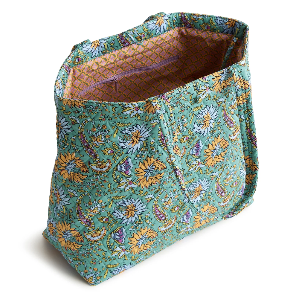 Original Tote Bag in Gemstone Paisley Vera Bradley pattern.