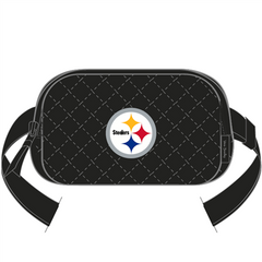 Vera Bradley Pittsburgh Steelers NFL Black Mini Belt Bag.