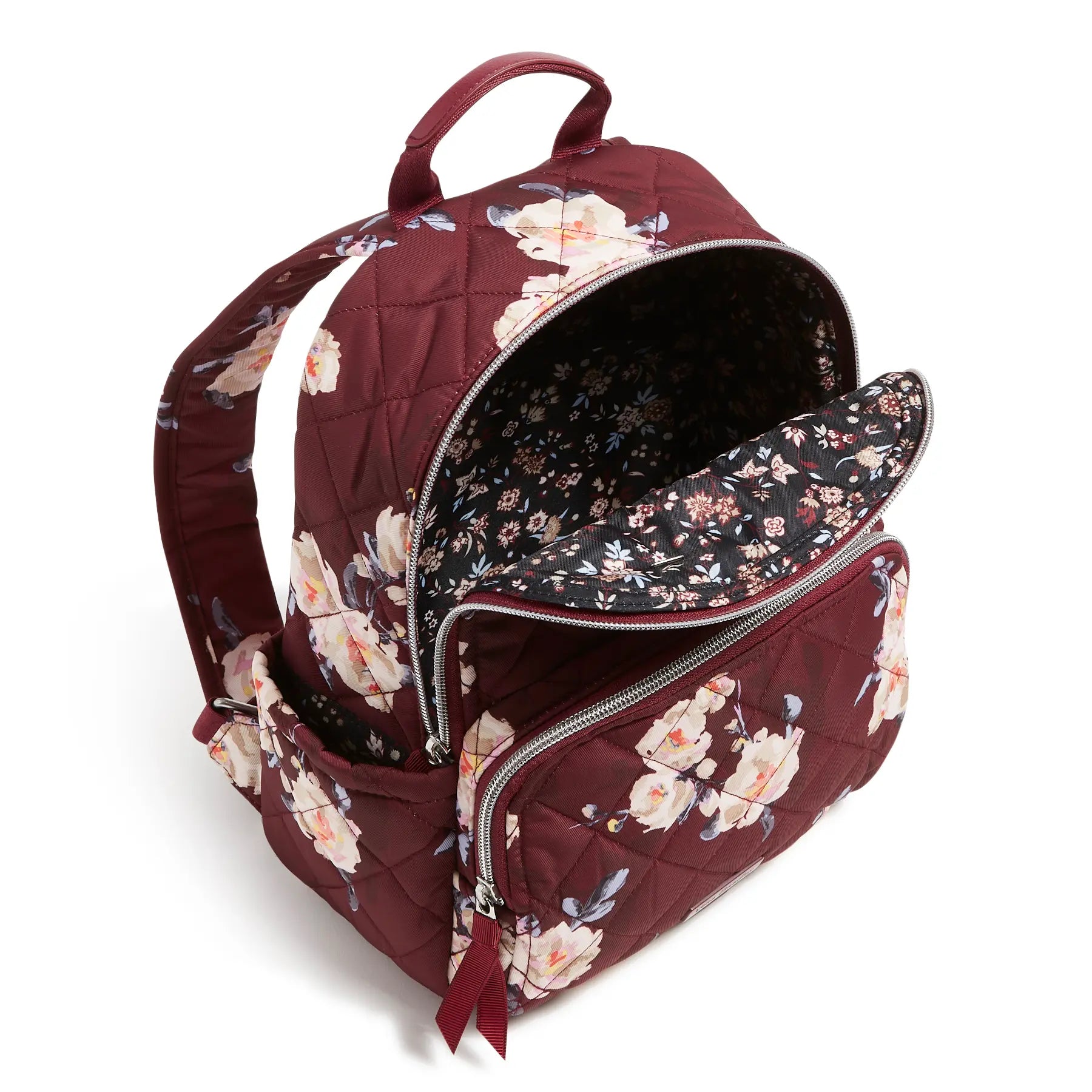 Vera Bradley Small Backpack in Blooms and Branches.