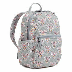 Vera Bradley Small Backpack - Mon Amour Gray Pattern - Image 2