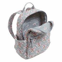 Vera Bradley Small Backpack - Mon Amour Gray Pattern - Image 3