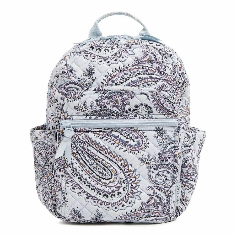 Small sized backpack from Vera Bradley in Soft Sky Paisley pattern - 1