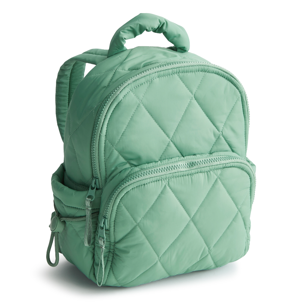 Vera Bradley Small Banbury Backpack in Beryl Green.