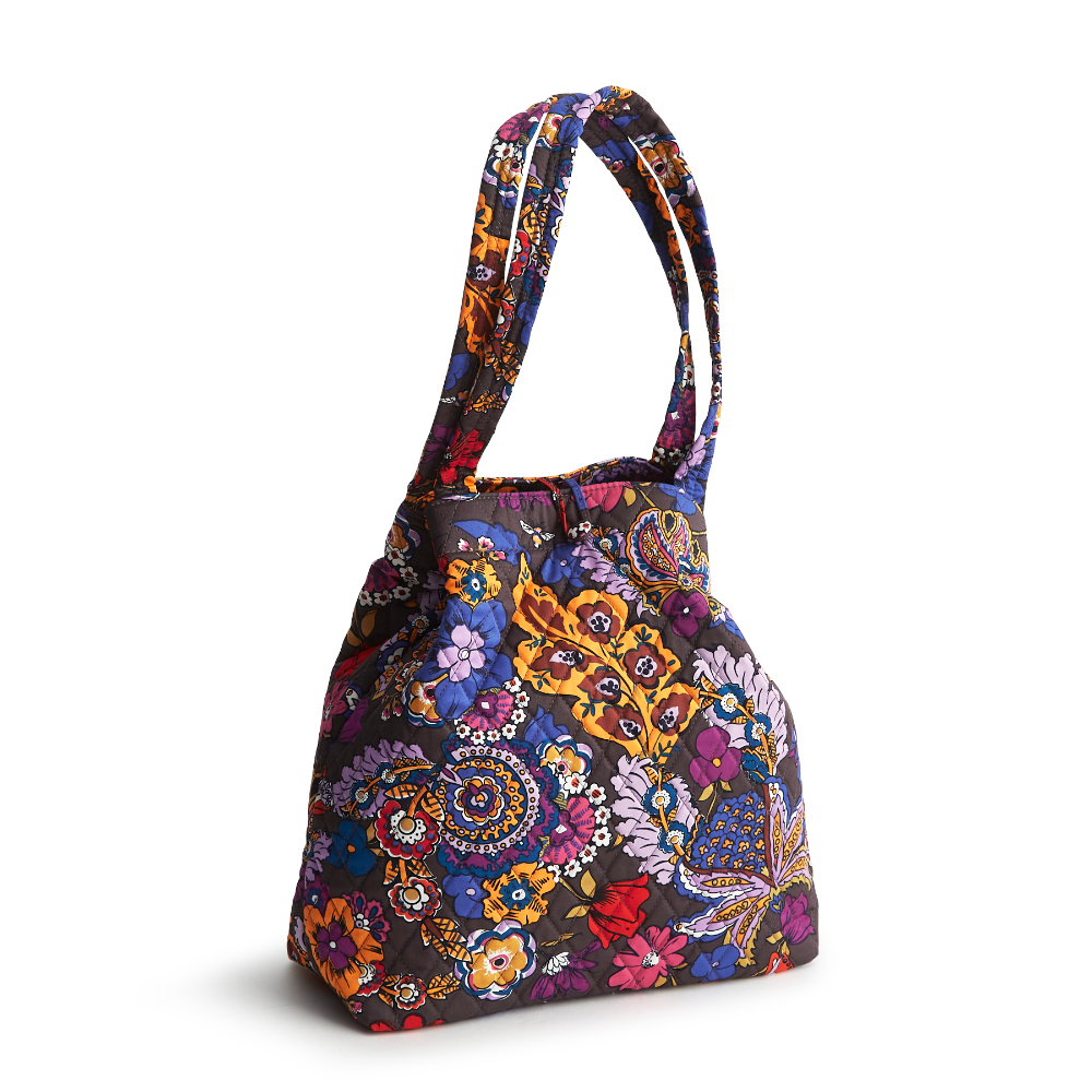 Vera Bradley Small Original Tote in Colorful Bouquet.