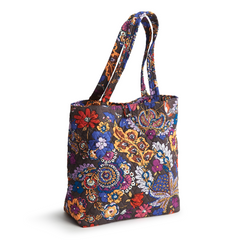 Vera Bradley Small Original Tote in Colorful Bouquet.