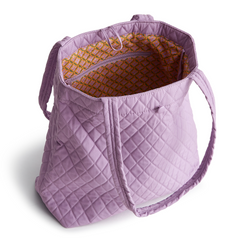 Vera Bradley Small Original Tote in Purple Rhpsody.