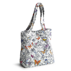 Vera Bradley Small Original Tote in Wing + Bloom.