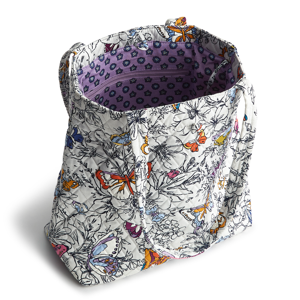 Vera Bradley Small Original Tote in Wing + Bloom.