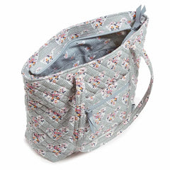Vera Bradley Small Vera Tote Bag - Mon Amour Gray - Product Image 2